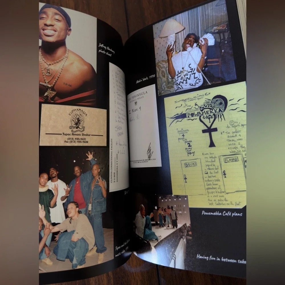 Tupac Shakur: The Authorized Biography Staci Robinson Hardcover‎ Book